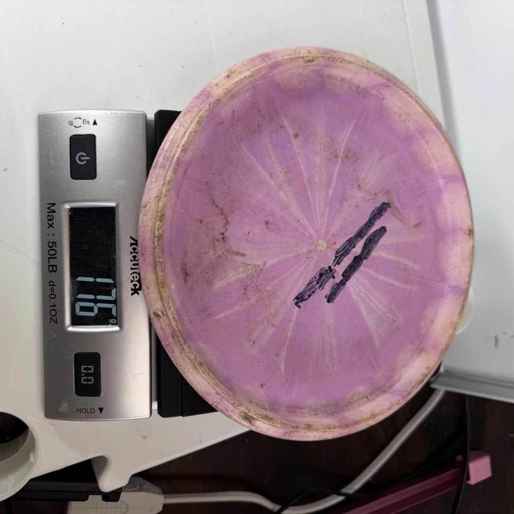 Innova Disc Golf Disc Purple Wraith Speed 11 Distance Driver Used - Picture 3 of 4